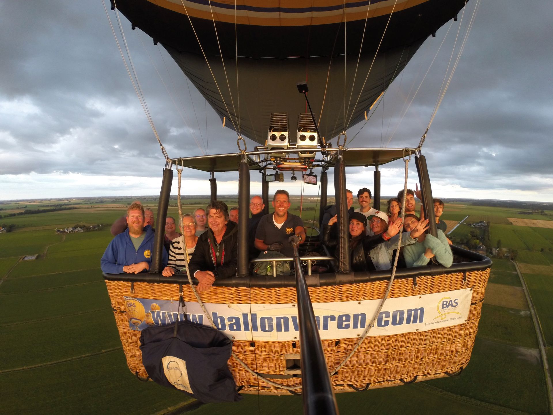 Ballonvaart vanaf Bedum naar Thesinge